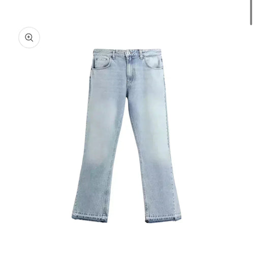 "DOWNTOWN" FLARED DENIM
